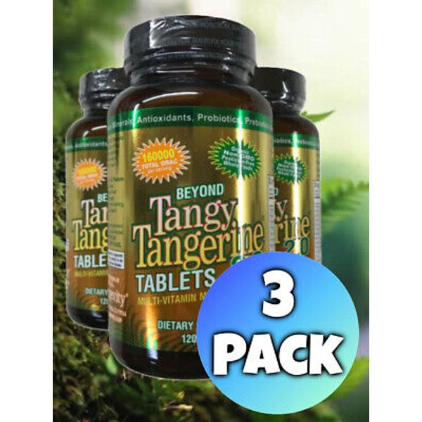 Youngevity Dr. Wallach Beyond Tangy Tangerine BTT 2.0 Tablets ( 3 Pack)