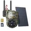 Trail Camera 4G LTE, 2K PTZ Cellular Game Camera Solar with 360° Full View, Live
