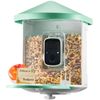 Smart Bird Feeder with 2K Camera AI Identify Bird Solar Panel APP Wi-Fi