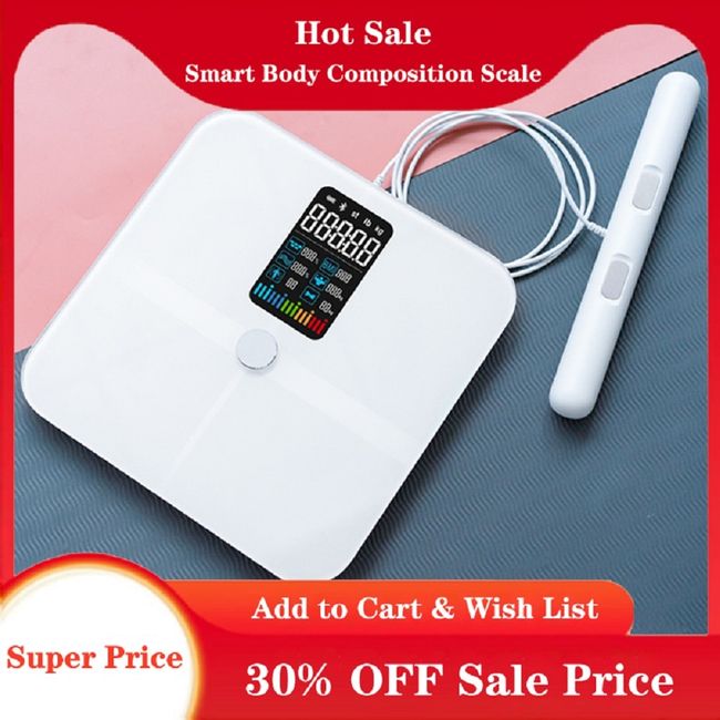 Household Professional New Model Original Welland Fitdays App Smart Digital  Fat Measuring Scale 8 Electrodes Handle Bar Scale - AliExpress