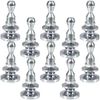10x Grill Retainer Fixing Studs Pins Replacement for Fordson Power Super Major Dexta Tractor