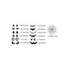 Fun Halloween Cookie Stamp set Fun Halloween Made in Japan