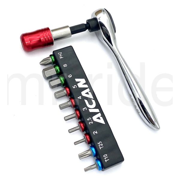 Hex Mini Bike Portable Ratchet Rocket Lite Tool Pouch,Extensio