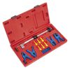 Sealey VS0558 Fuel Line Clamp and Stopper Kit, 12 Pieces