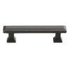 Emtek 86299US10B Geometric Brass 3" C-to-C Rectangular Pull - Oil Rubbed Bronze
