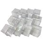 Mineral Case M Clear Type 12 pcs 5.8*5.2*5.2cm *5.2cm *Include Projection Specimen Case Display Case (12pcs)