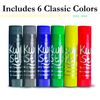 The Pencil Grip Kwik Stix Solid Paint Pens, Tempera Paint Pens, Super Quick Drying TPG-601, 6 Count
