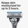 Schick Hydro 5 Disposable Razor for Men with Hydrating Gel Reservoir, 3 Count (Pack of 1)