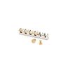 42MM Brass Guitar Nut Height Adjustable Nut Compatible for LP SG SC Pre-slotte