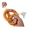 Territory Fun Squeaker Plush Tug Toy for Dogs, Pretzel
