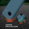 kwmobile Smartphone Shoulder Case for Google Pixel 7a - TPU Cover Shoulder Strap Navy Blue