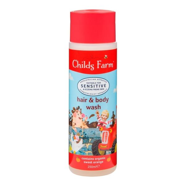 Childs Farm Hair & Body Wash for Rascals 250ml (Pack of 2)