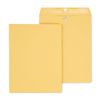 Staples Clasp Closure Kraft Envelopes, 10" x 13", Brown, 12/Pack