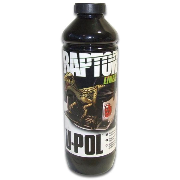 U-Pol Products 0823 RAPTOR Tintable Truck Bed Liner Bottle - 750ml