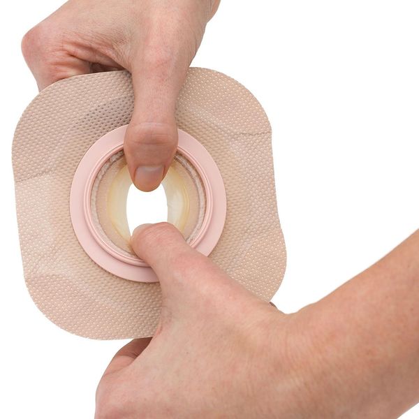 New Image FormaFlex Moldable, Extended Wear Ostomy Barrier Adhesive Tape 57 mm Flange 5 per Box 14103