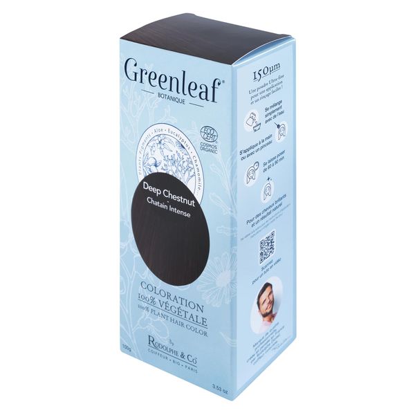 Greenleaf 100% Organic 100g - Deep Chestnut
