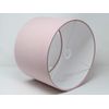 Blush Pink Velvet Drum Lampshade