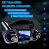 Bluetooth 4.0 FM Transmitter 1.3in LED Screen For Car Wireless Bluetooth FM 2USB