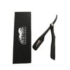 Panther Surgical Stainless Steel Unique Handle Design Men's Cut Throat Shaving Razor Premium Quality Single Edge Blade Straight Razor for Hair/Beard Shave Barber Cut Throat Razor