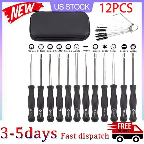 12 PCS Carburetor Adjustment Tool Kit for Common 2 Cycle Carburator Small Engine