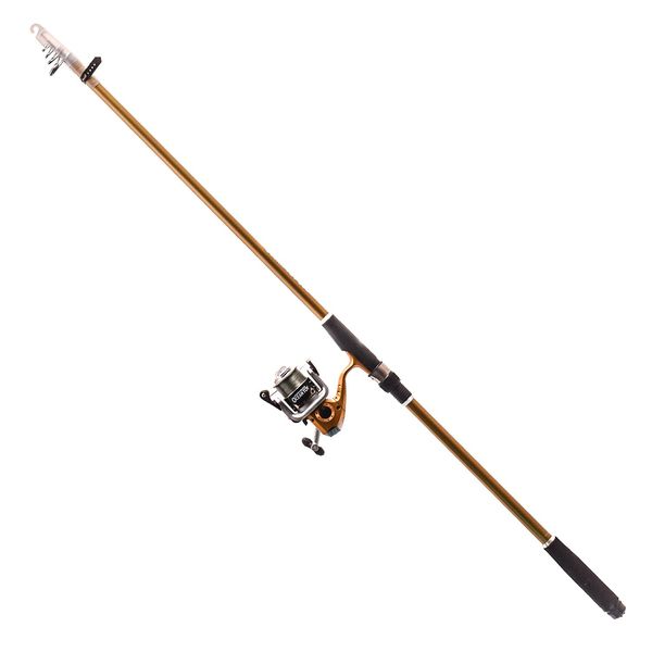 FIVE STAR Fishing Rod New Ocean Toy 300 Reel + Rod Set Fishing Tackle (Yellow)