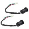 2X For Electric Scooter Bike ATV Wire Ignition Switch Key Switch Ignition Switch