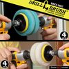 4 Inch Blue and White Replacement Scrub Pad Refills