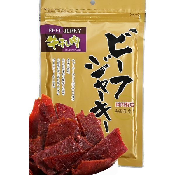 Made in Japan, Beef Jerky, 2.8 oz (81 g), Japanese Style Tailoring, Made with Lean Beef Thigh