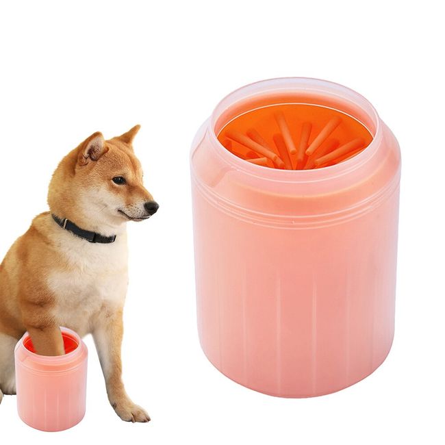 Pet Dog cat Paw Cleaner Cup Outdoor portable Soft Silicone Combs Quickly  Wash Foot Cleaning Bucket Pet Foot Wash Tools