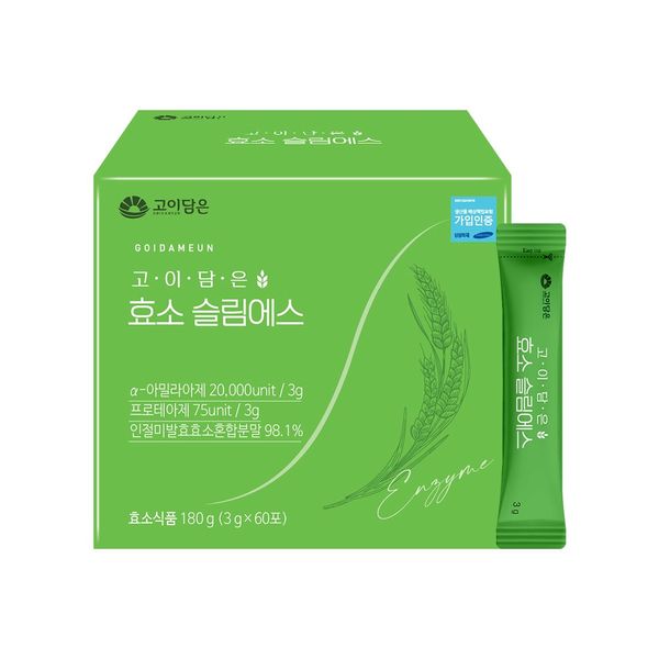 Koydameun Enzyme Slim S 3gX60 packets (180g) for 2 months, 3g, 2ea