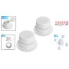 RV Vent Covers Plastic 2-Pack 5.3" White Waterproof Roof Mount Replacement