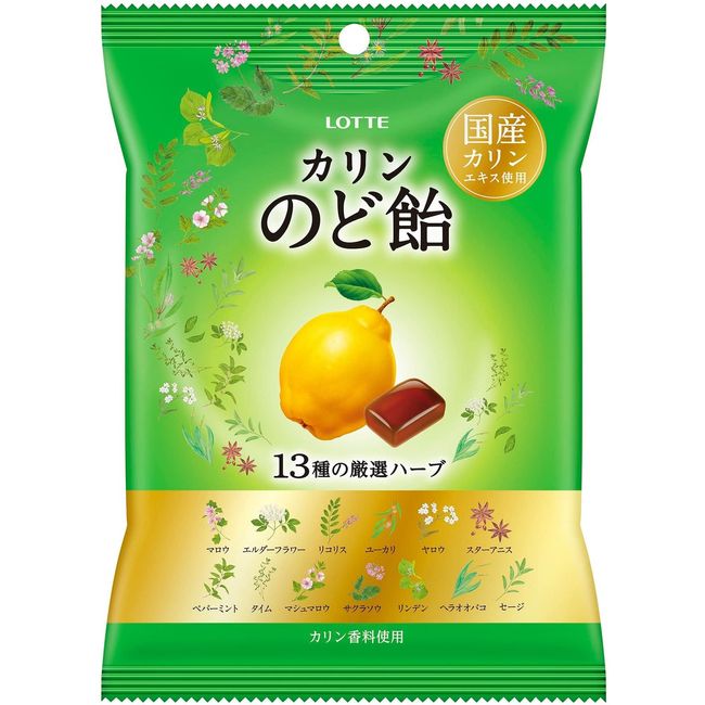 Lotte Throat Candy (Bag) (Individual Packaging) 3.6 oz (102 g) x 10 Packs
