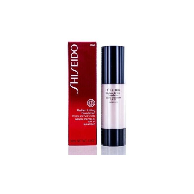 Shiseido Radiant Lifting firming anti-wrinkle Foundation SPF15 D20 Rich Brown