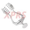 Jansen-Wagner Retractor, 5", 5x5 Sharp Prongs, Prem. German St.