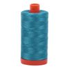 Aurifil A1050-4182 Mako Cotton Thread Solid 50wt 1422yds,Dark Turquoise