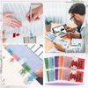 500pcs Sign Here Post It Flags, 10 Sets Post It Sign Here Flags, Index Tabs Post It Arrow Flags for Bookmarks (10)