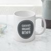 CafePress Certified Organic MTHFR 20 oz Ceramic Coffee Mega Mug
