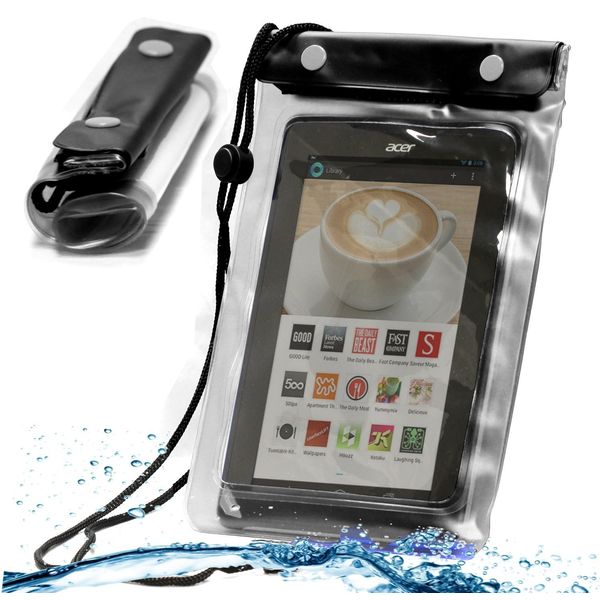 Navitech Black Waterproof Case/Cover/Sleeve Compatible With The Alldaymall Tablet, A33 Quad Core