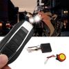 Motorcycle Scooter 2Remote Control Anti-theft Alarm Security System Engine Start