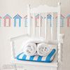 The Stencil Studio Southwold Beach Huts Stencil - Reusable Stencil - Size Small (A4) (10015S)
