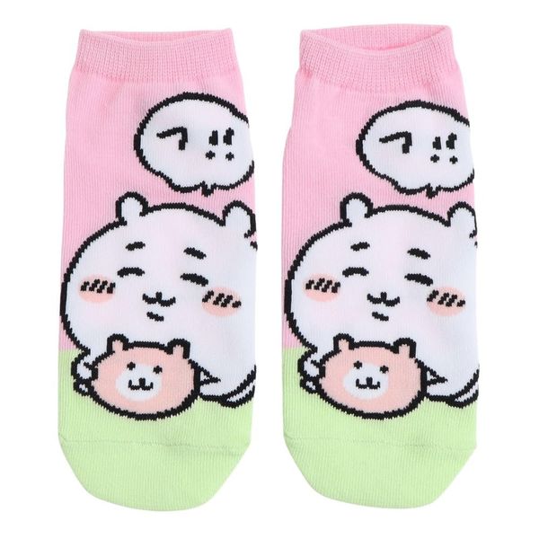 Small Planet Chiikawa Women's Socks/Chiikawa Fu!!, Pink