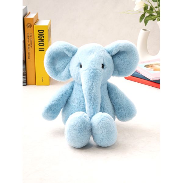 Soft and fluffy elephant plush toy