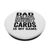 Baseball Card Dad Design For Baseball Card Collector PopSockets Swappable PopGrip