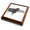 8x8 Trivet with 6x6 Ceramic Tile - Sup My Vegans Graphics Funny