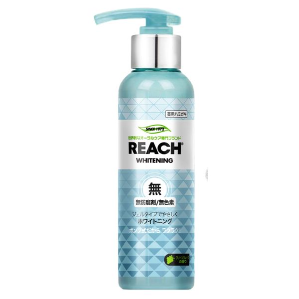 Reach Toothpaste Pump Type (Green Grape Scent) 6.3 oz (180 g)