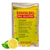 Banana Bag Oral Solution: Electrolyte & Vitamin Powder Packet for Reconstitution in Water to Drink. Unsweetened Lemon-Lime. 5-Pack
