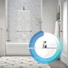 12 inch Luxury Rustproof Large high Pressure | Ultra Thin Rain Shower Head with