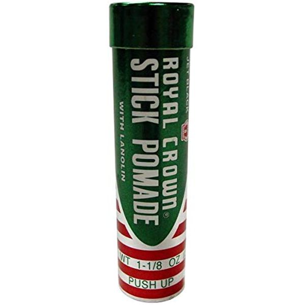 Royal Crown Stick Pomade Jet Black 1.125 oz (Pack of 3)
