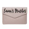 Personalised with Name Cosmetic Makeup Storage Bag Filled with Make Up Brushes