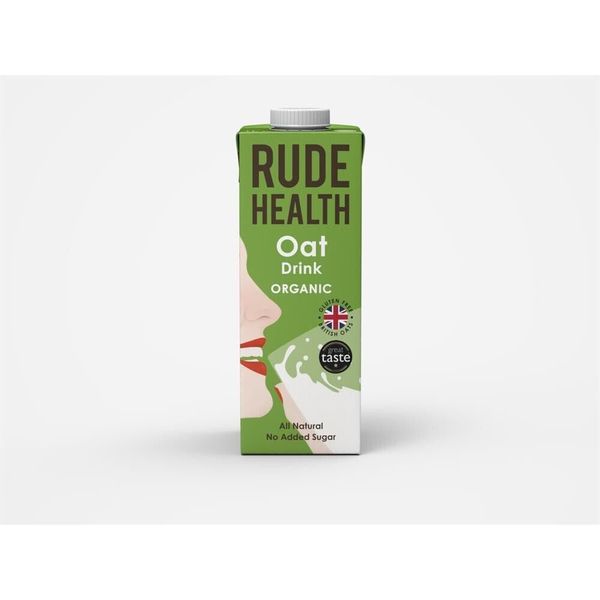 Rude Health Organic Oat Drink 1ltr (Pack of 6)